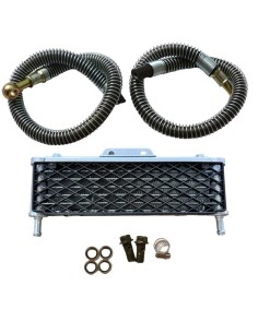 Oil radiator aluminum flange fixing