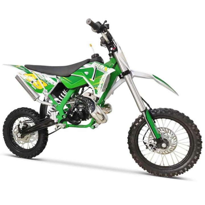 Pit bike 50cc Roan 50K 14-12 minimoto infantil de 9 CV arranque manual