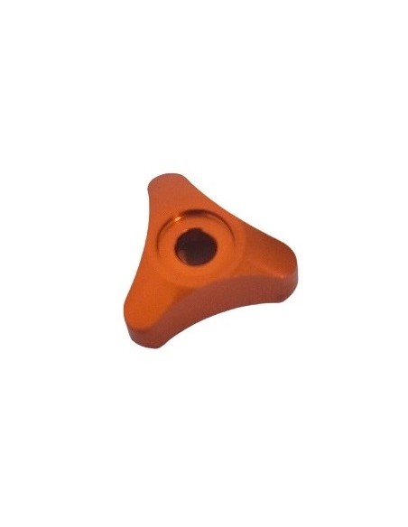Front fork adjustable bolt orange