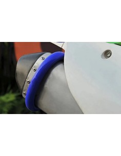 Protector de escape pit bike colores 2
