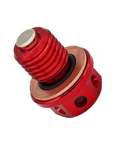 Magnetic drain plug cnc
