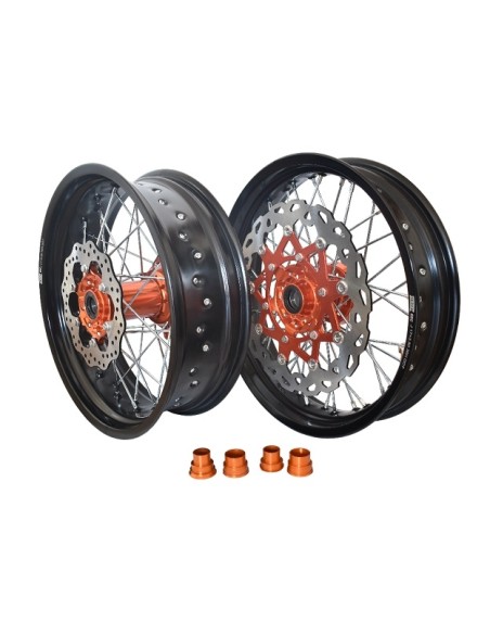 Rims supermotard KTM CNC hubs