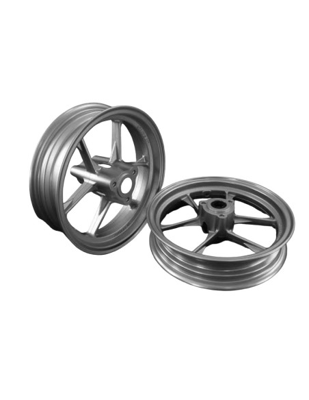 Llantas MTR ultraligeras plateadas