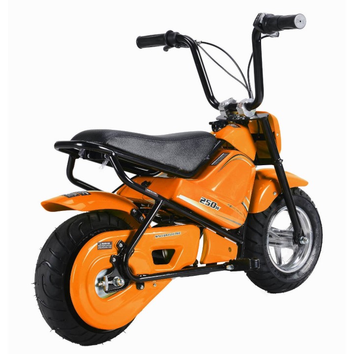 miniMoto electrica 250W MALCOR infantil un buen vehiculo de bateria