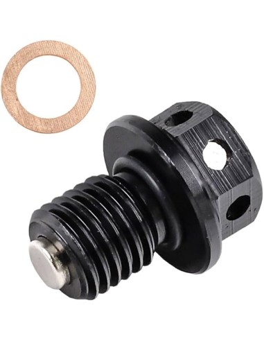 Magnetic drain plug cnc