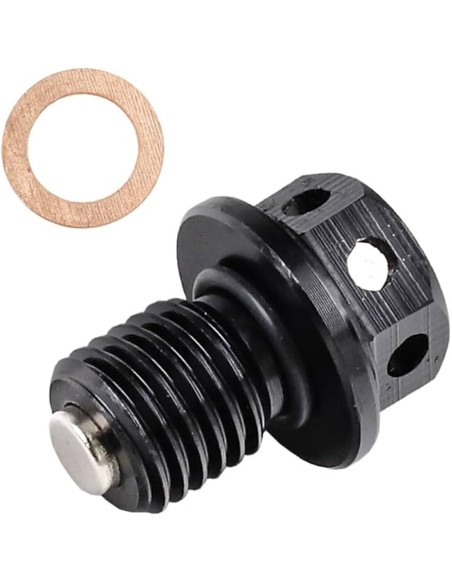 Magnetic drain plug cnc