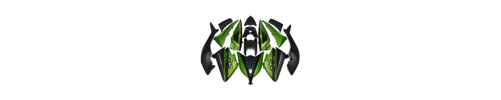 Plasticos y carenados en abs para motos racing de carreteras