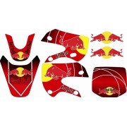 ADHESIVOS de PIT BIKE modelos MTR, red bull, monster, rock star en crf50, crf70 o klx